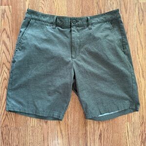 RVCA Green Hybrid Shorts